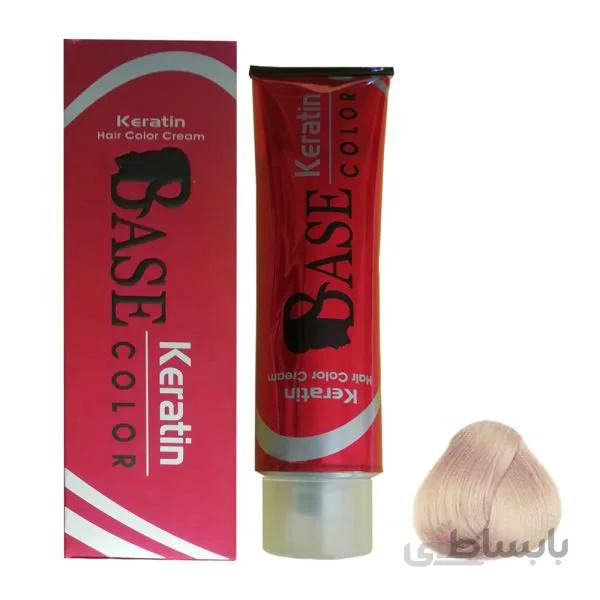 رنگ مو بیس شماره 11/1 رنگ بلوند نقره ای پلاتینه 125 میلی لیتر ا Base hair color number 11.1
