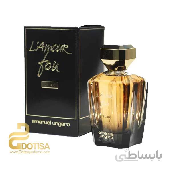 عطر ادکلن امانوئل آنگارو لامور فوو له الکسیر – EMANUEL UNGARO L`AMOUR FOU ELIXIR
