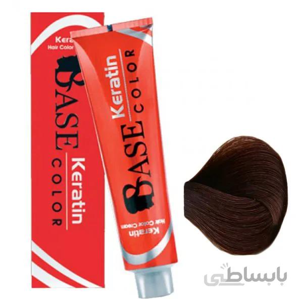 رنگ مو بیس شماره 5/3 رنگ قهوه ای طلایی روشن 125 میلی لیتر ا base-hair-color-number-5.3