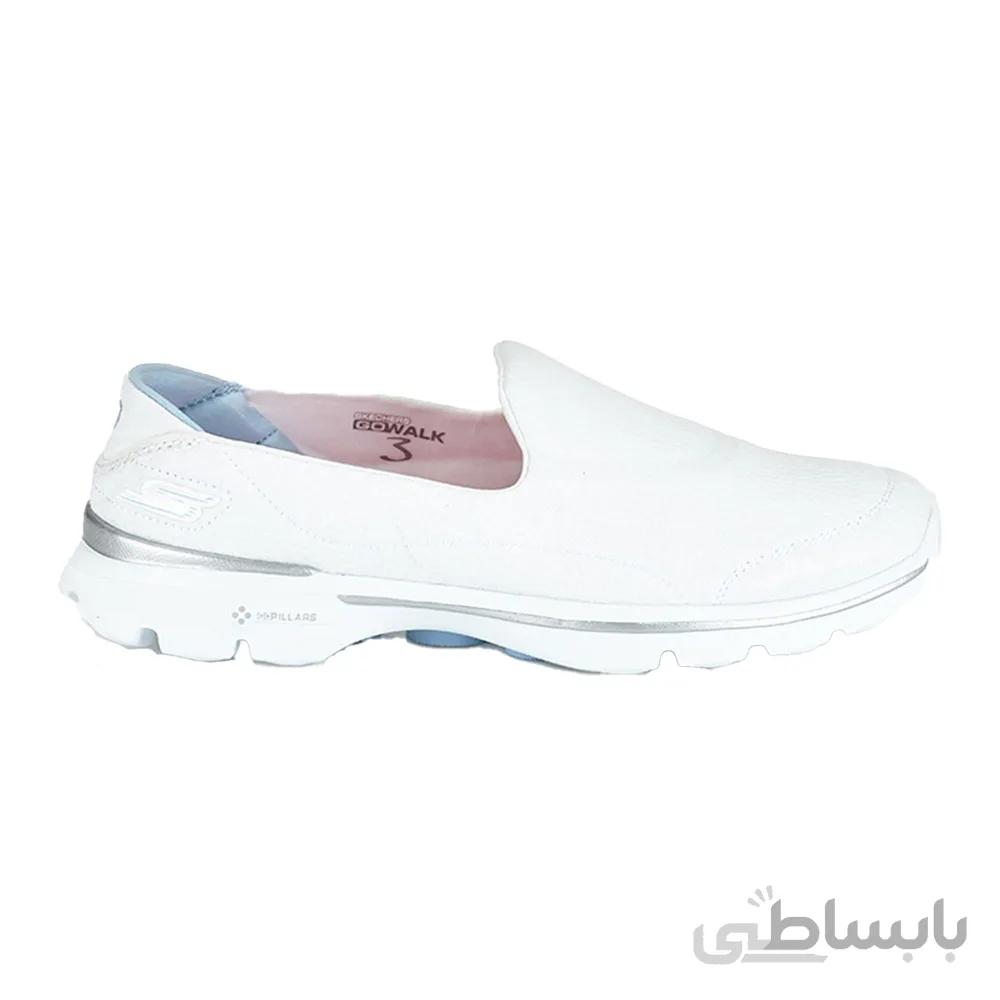 کفش زنانه اسکیچرز مدل GO WALK 3 کد 13985-WHT