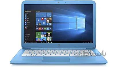 لپ تاپ ۱۴ اینچی اچ پی HP stream 14 celeron 4GB 32GB intel HD-Aqua Blue