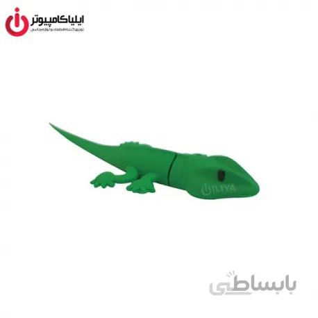 فلش مموری عروسکی کینگ فست مدل LI-10 طرح مارمولک ظرفیت 32 گیگابایت