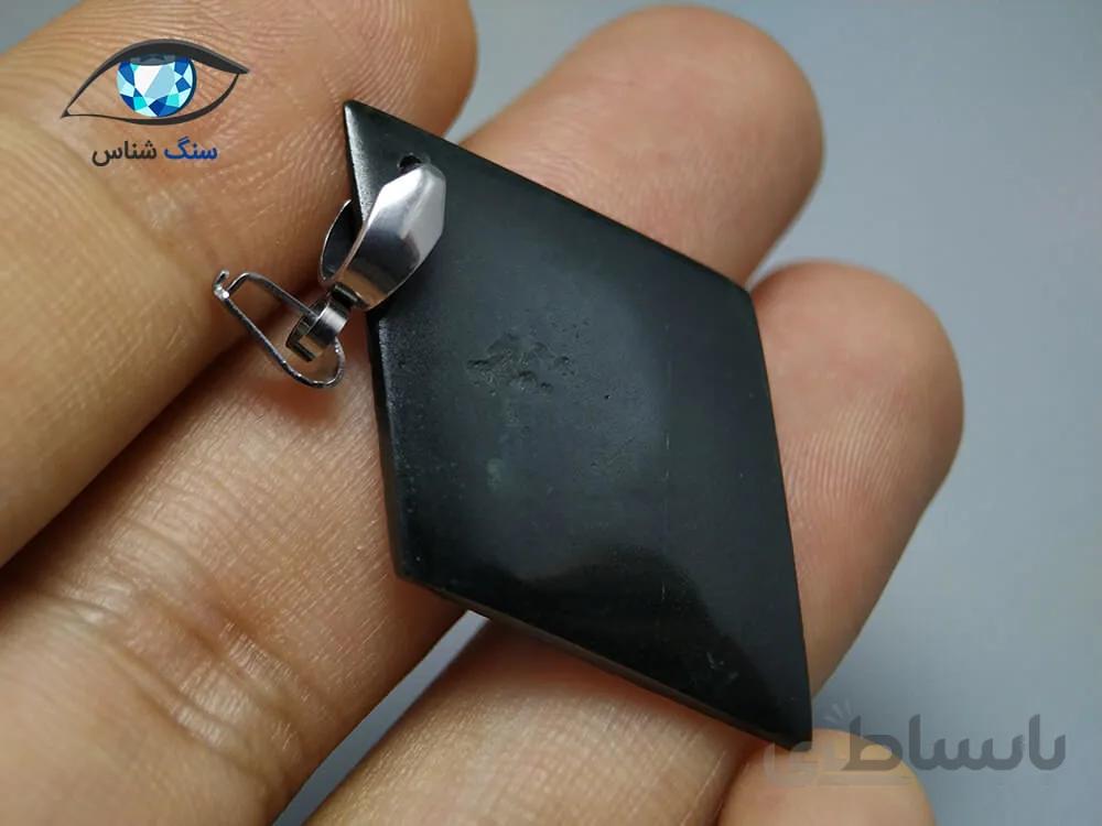 آویز یشم جیدیت تیره 4.5 گرم