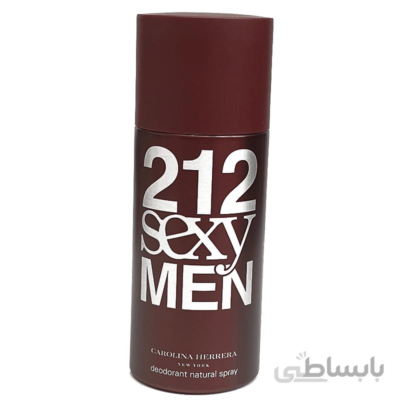 اسپری بدون گاز ۲۱۲ سک سی مردانه (طرح برند) Carolina Herrera 212 s–y Men 150ml