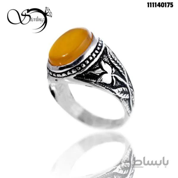 انگشتر نقره مردانه یکتا کد:۱۸۵۹