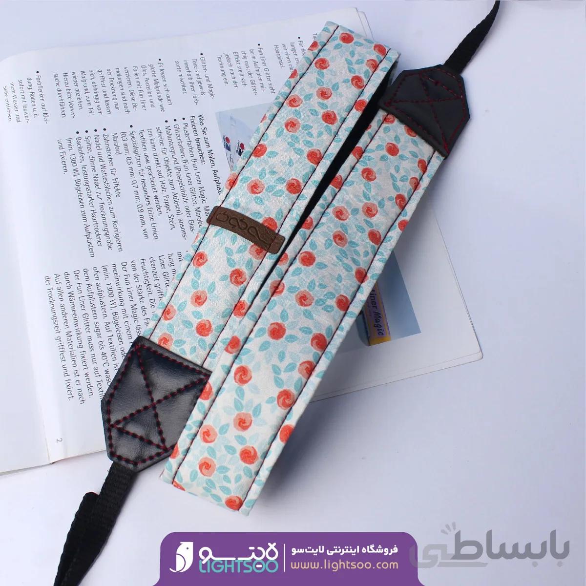 بند دوربین سه کوک طرح گل(A3)