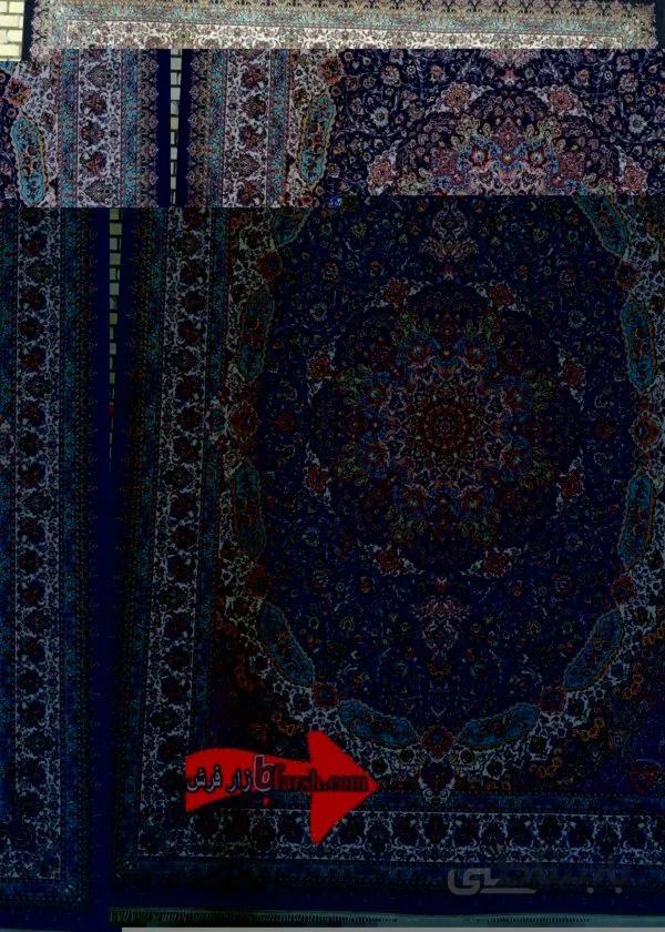 فرش کاشان 1200 شانه طرح ستاره