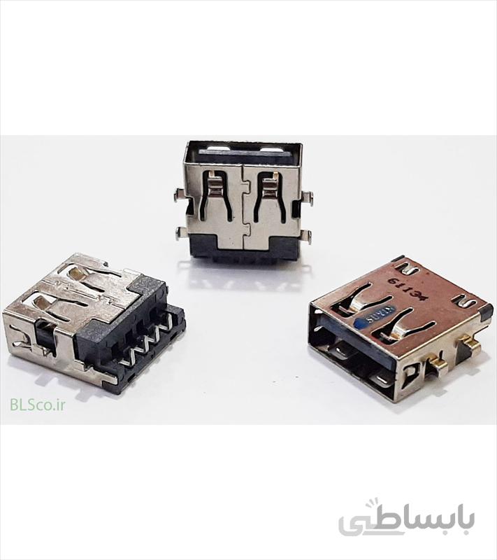 جک USB2 لپ تاپ کد 610 ا USB 2.0 Port Jack Socket