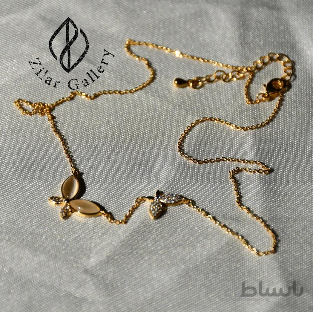 گردنبند دو پروانه