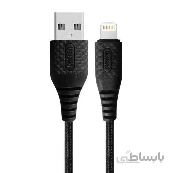 کابل تبدیل USB به لایتنینگ بیاند مدل BA-312 طول 1 متر ا Beyond BA-312 USB To Lightining Cable 1m