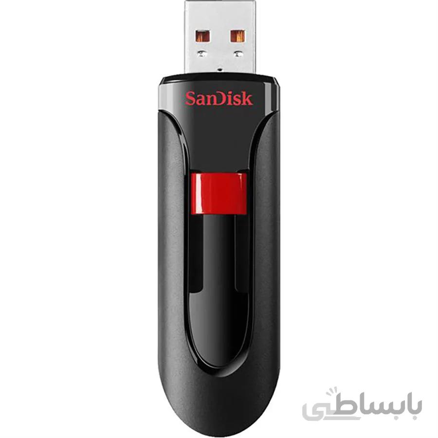 فلش مموری سان دیسک مدل کروزر گلاید سی زد 60 یو اس بی 3 با ظرفیت 32 گیگابایت ا Cruzer Glide CZ60 USB 3.0 Flash Memory 32GB