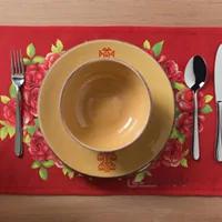زیر بشقابی پارچه ای کد PL4-11