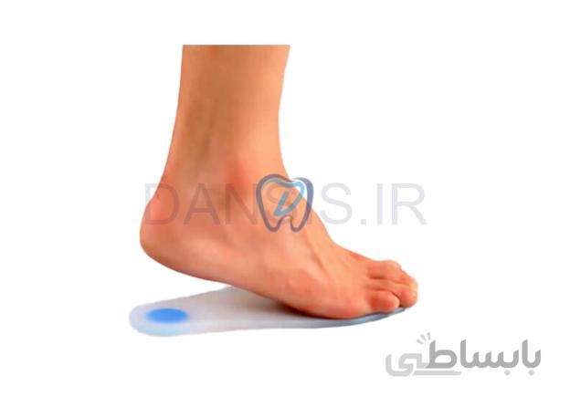 کفی طبی پنجه دار سیلیکونی ( کد 093 ) - پاک سمن
