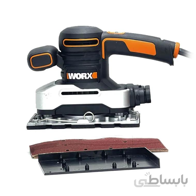 سنباده لرزان ورکس مدل مستطیلی WORX300w