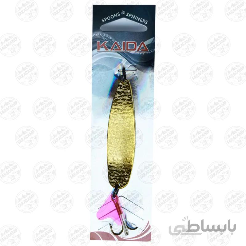 طعمه قاشقک ماهیگیری کایدا طلایی 18 گرمی