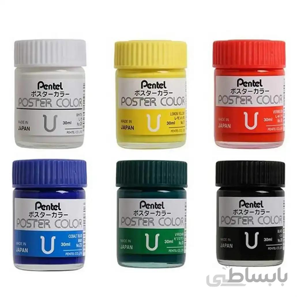 گواش پنتل ژاپن تک رنگ