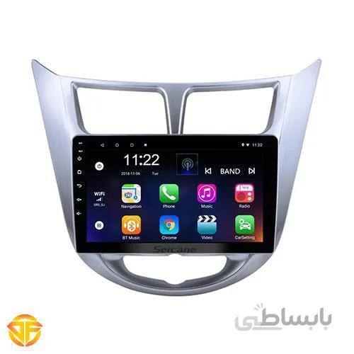 مانیتور اندروید VoxX – مدل C100 هیوندای – اکسنت 2017-2012 ا مانیتور اندروید VoxX – مدل C100 هیوندای – اکسنت 2017-2012