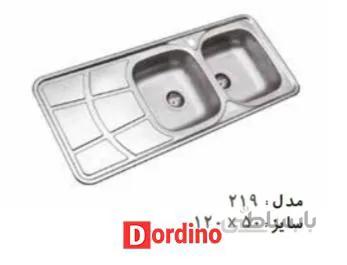 سینک 219 توکار استیل البرز
