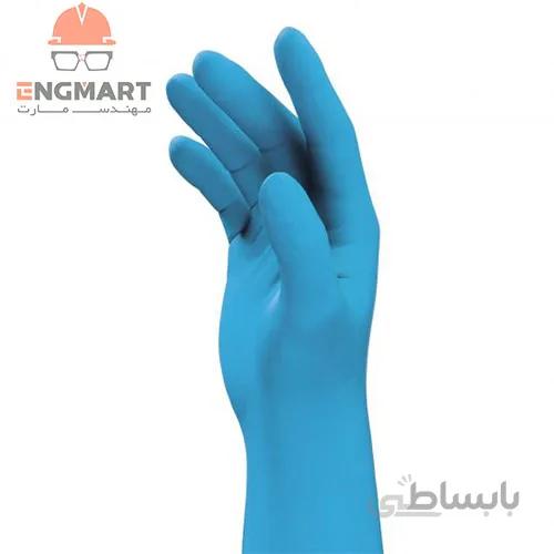 دستکش نیتریل uvex مدل U-Fit (پک 100 عددی)