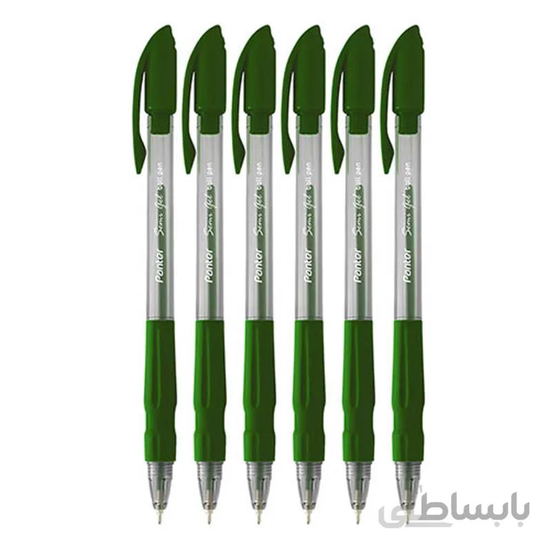 خودکار پنتر مدل Semi Gel نوک 0.7 میلی متر بسته 6 عددی