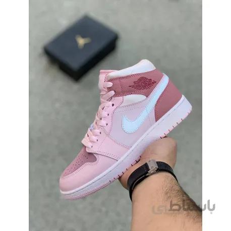 نایک ایرجرن ریترو وان اصلی دخترانه صورتی رنگ کد Air Jordan 1 High G_43