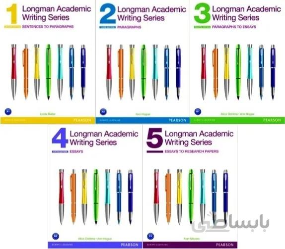 مجموعه 5 جلدی لانگمن آکادمیک رایتینگ Longman Academic Writing