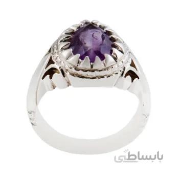 انگشتر نقره مردانه مدل امیتیست کد am_1543