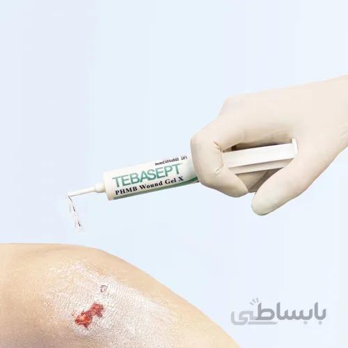 ژل ایکس طباسپت تریتا – هیدروژل آنتی سپتیک زخم