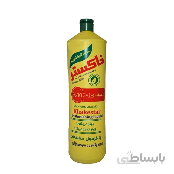 مایع ظرفشویی خاکستر مدل Free Paraben حجم ۱۰۰۰ میلی لیتر