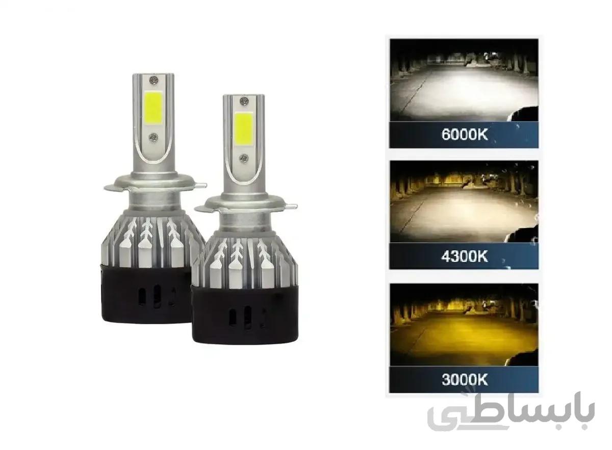 هدلایت سه رنگ فلاشر دار D11