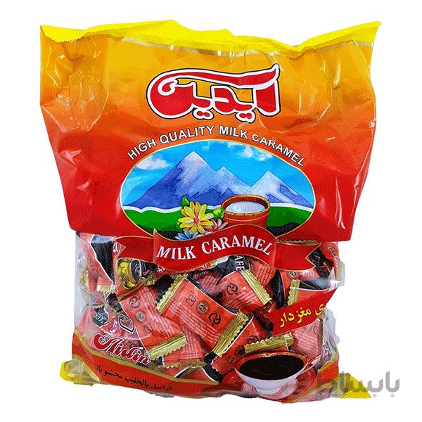 آبنبات کارامل شیری با مغز تافی آیدین - 110 گرم