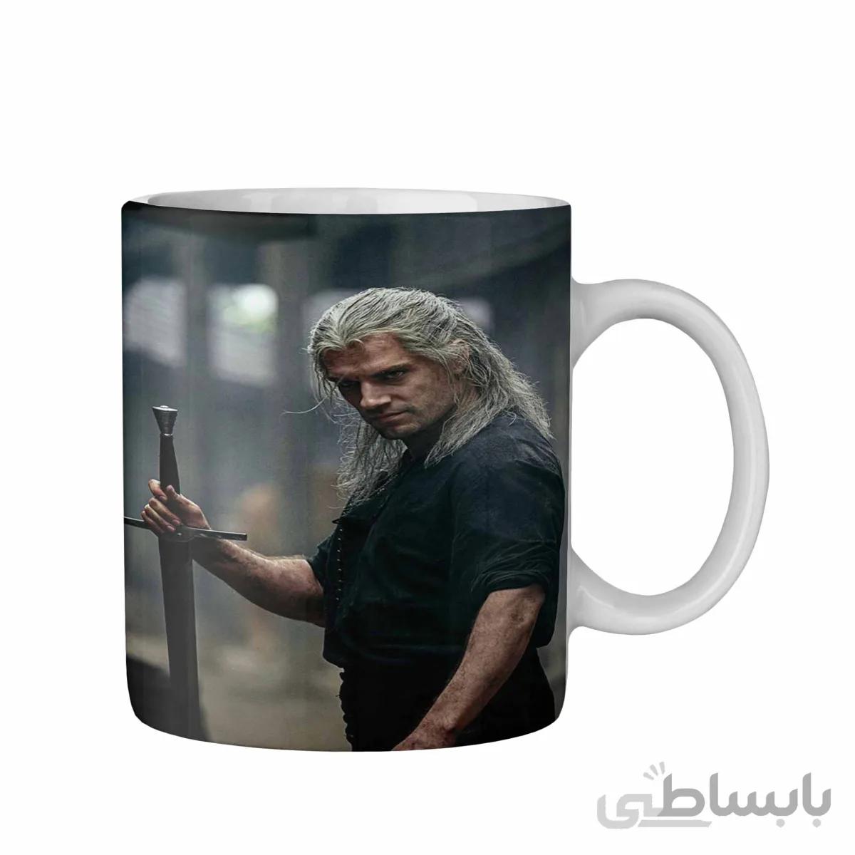 ماگ طرح انیمه ویچر The Witcher کدKCT10436