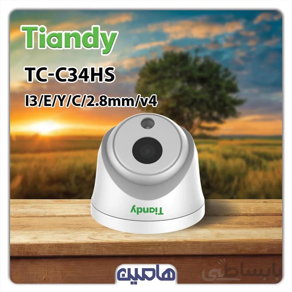 دوربین مداربسته تحت شبکه 4 مگاپیکسل تیاندی مدل TC-C34HS