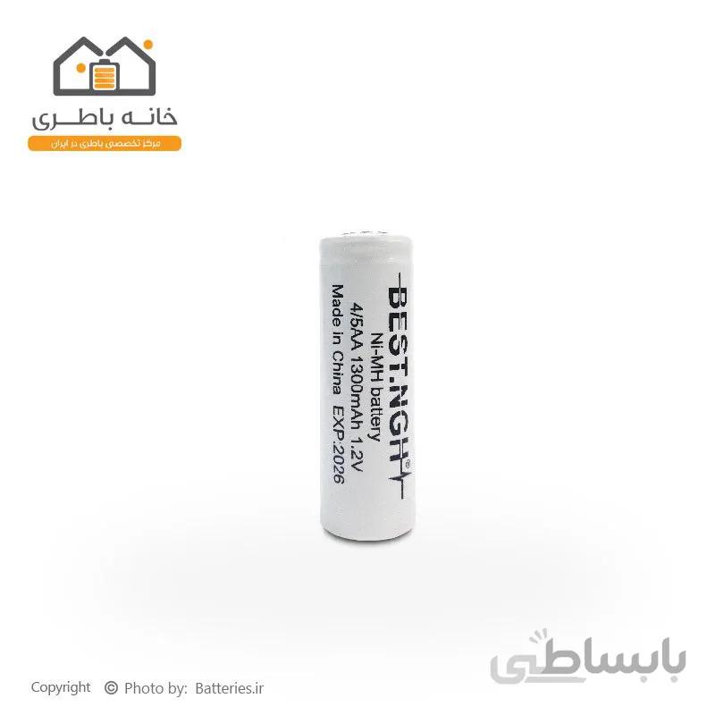 باتری شارژی 1.2 ولت 1100 میلی آمپر سایز 2/3A بست Best