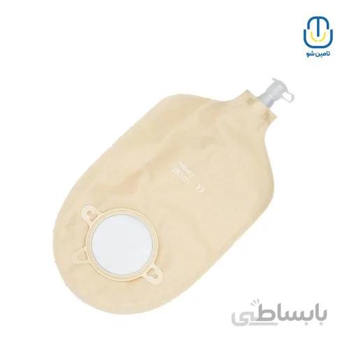 کیسه دو تکه یوروستومی آکس مد سایز حلقه ۶۰ میلیمتر کد U2C6F ا Oxmed zensiv 2-ply urostomy bag with tap clear 60ring