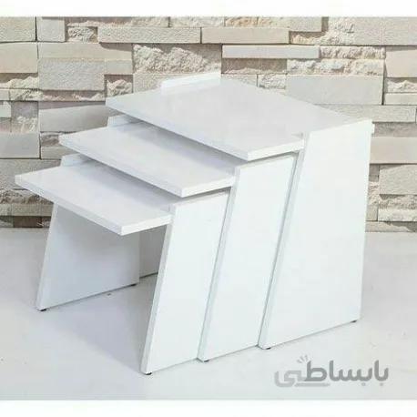میز عسلی مدل پله ای