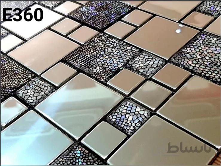 تایل دیوارپوش ترکیبی گلس و آلومینیوم