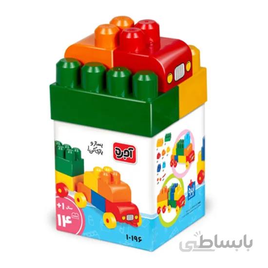لگو آجره بساز و بازی کن مدل ماشین