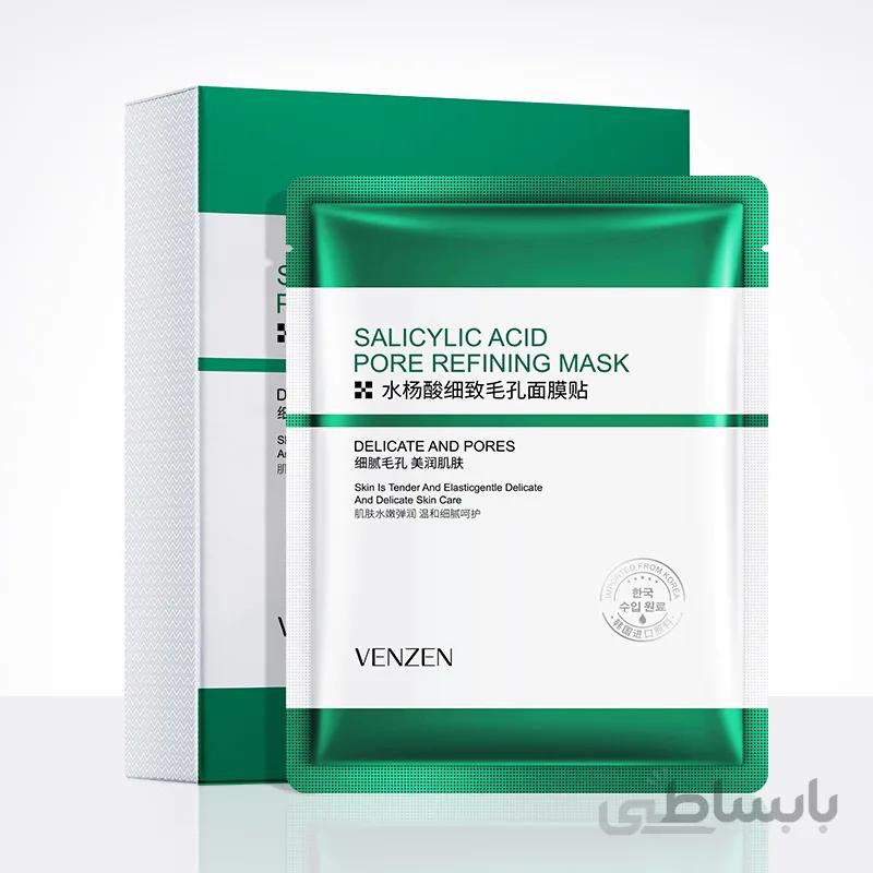 ماسک ورقه ای سالسیلیک اسید ونزن VENZEN