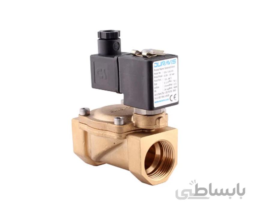 شیر برقی دیافراگمی نرمال کلوز 1 اینچ دوراویس Duravis ESV