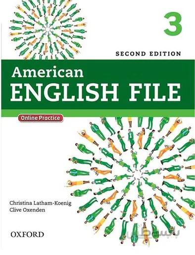 کتاب 3 American English File اثر کریستینا لاثام - دو جلدی ا Oxford American English File Book And Workbook 3 by Chiristina Latham - 2 volume