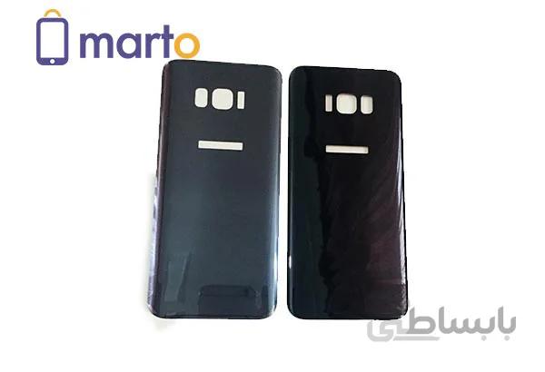 محافظ پشت گوشی شیشه ای بوف مدل 5D مناسب برای گوشی موبایل سامسونگ Galaxy S8 ا BUff 5D Back Cover Protector For Samsung Galaxy S8
