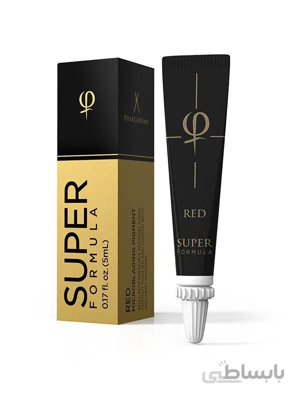رنگ فیبروز سوپر Super رنگ Red حجم 5ml ا رنگ فیبروز سوپر Super رنگ Red حجم 5ml