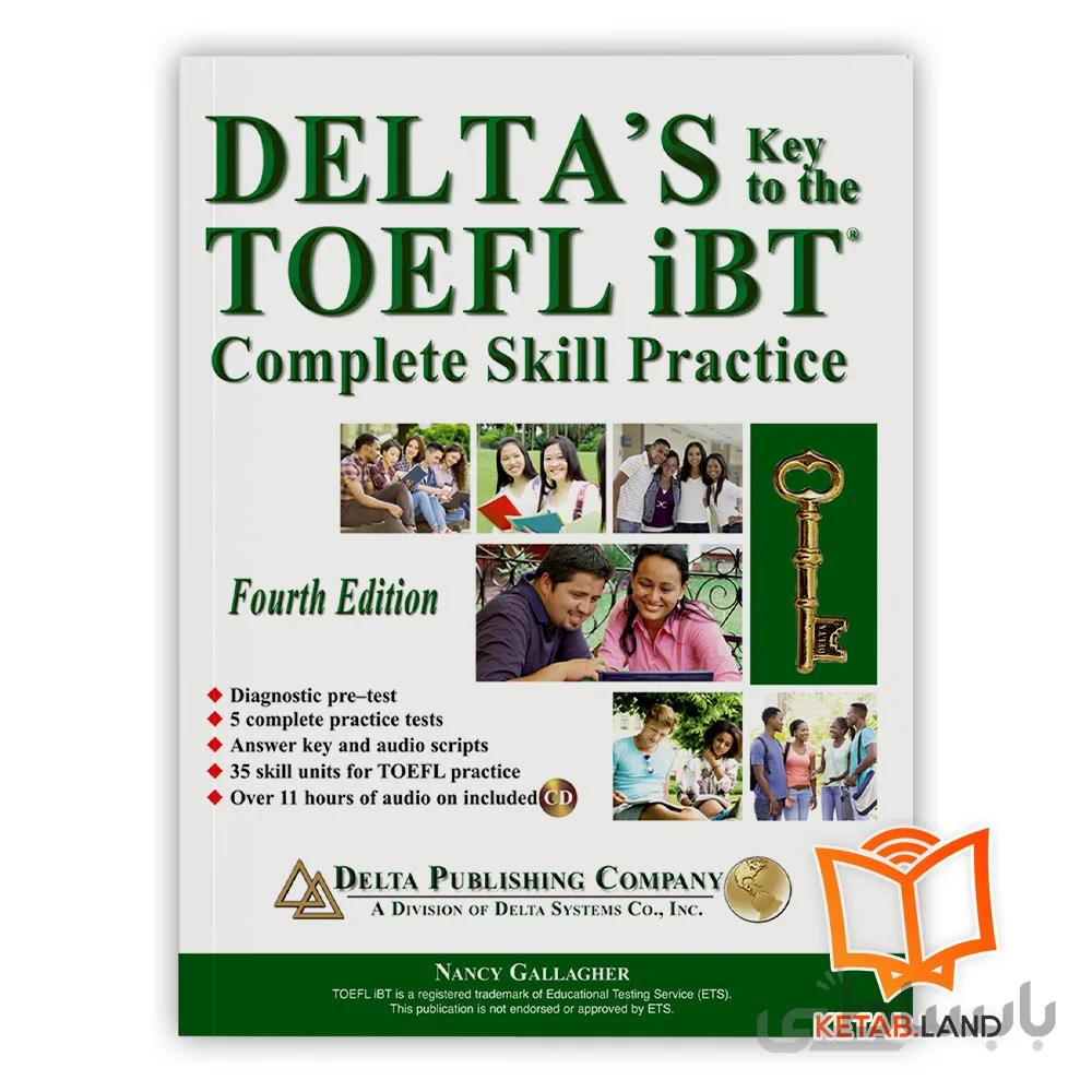 کتاب Delta’s Key To TOEFL IBT 4th