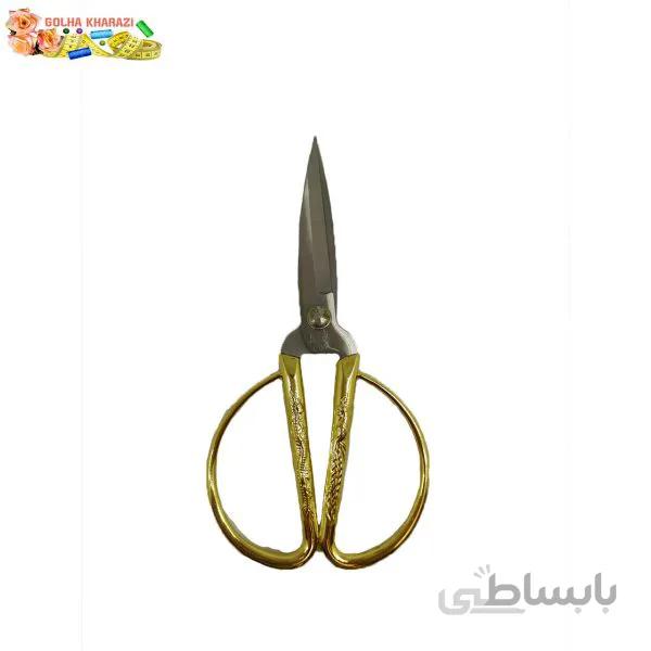 قیچی دسته طلایی سایز 1 کد 2022G