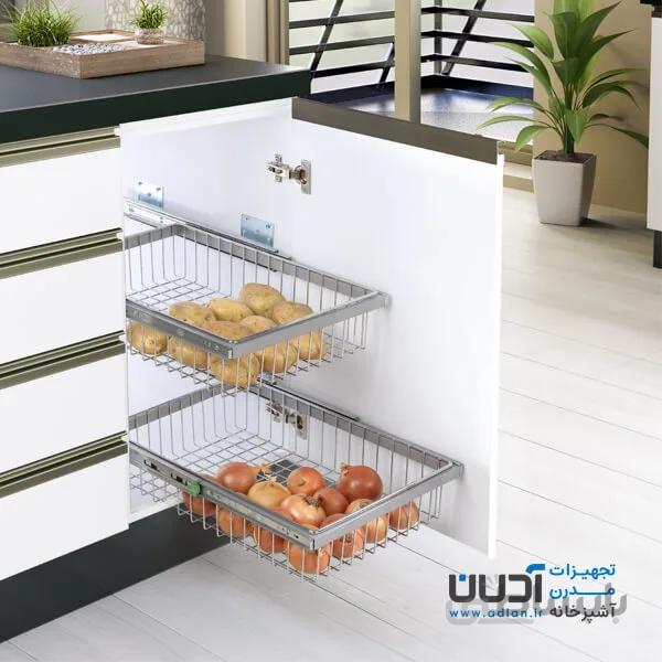 سبد سیب زمینی پیاز فریم دار – ماهور 2
