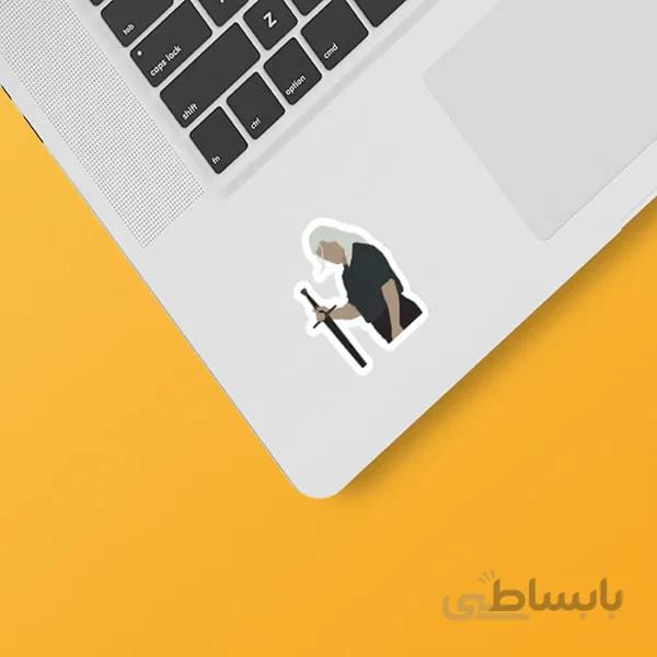 استیکر لپ تاپ طرح ۰۳ Witcher