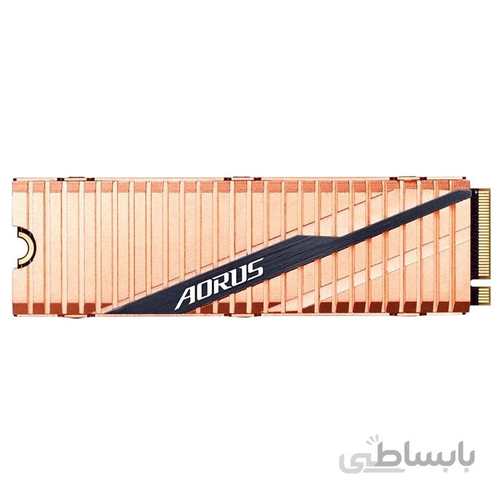 حافظه اس اس دی M.2 2280 گیگابایت مدل GP-ASM2NE6100TTTD با ظرفیت 1 ترابایت ا GP-ASM2NE6100TTTD 1TB AORUS NVMe Gen4 SSD Drive