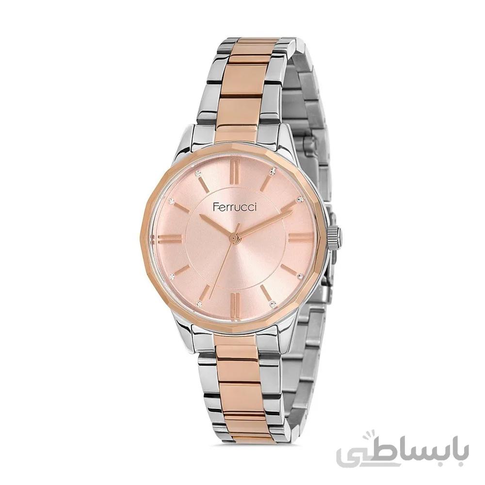 ساعت مچی عقربه ای زنانه برند فروچی Ferrucci مدل FC 13929M.04