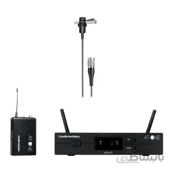 میکروفون بی سیم یقه ای audio-technica ATW-11 + AT829cW